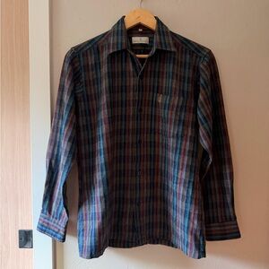 Men's Multicolor Plaid Shirt